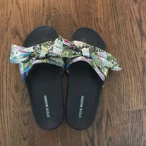 Steve Madden, slides, name brand